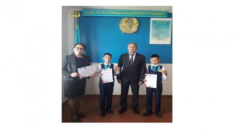 "Talantty  jastar",Республикалық өнер және білім байқауына қатысып Вокал бөлімі бойынша І орын