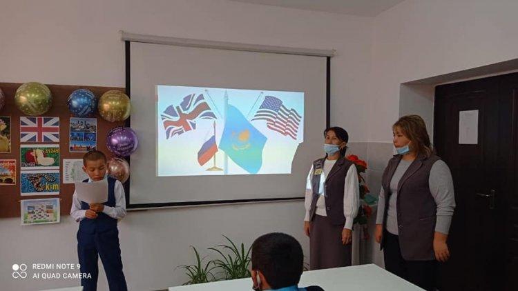 Қоғамдық-гумманитарлық қазақ тілі, орыс тілі, ағылшын тілі пәндерінің айлығы
